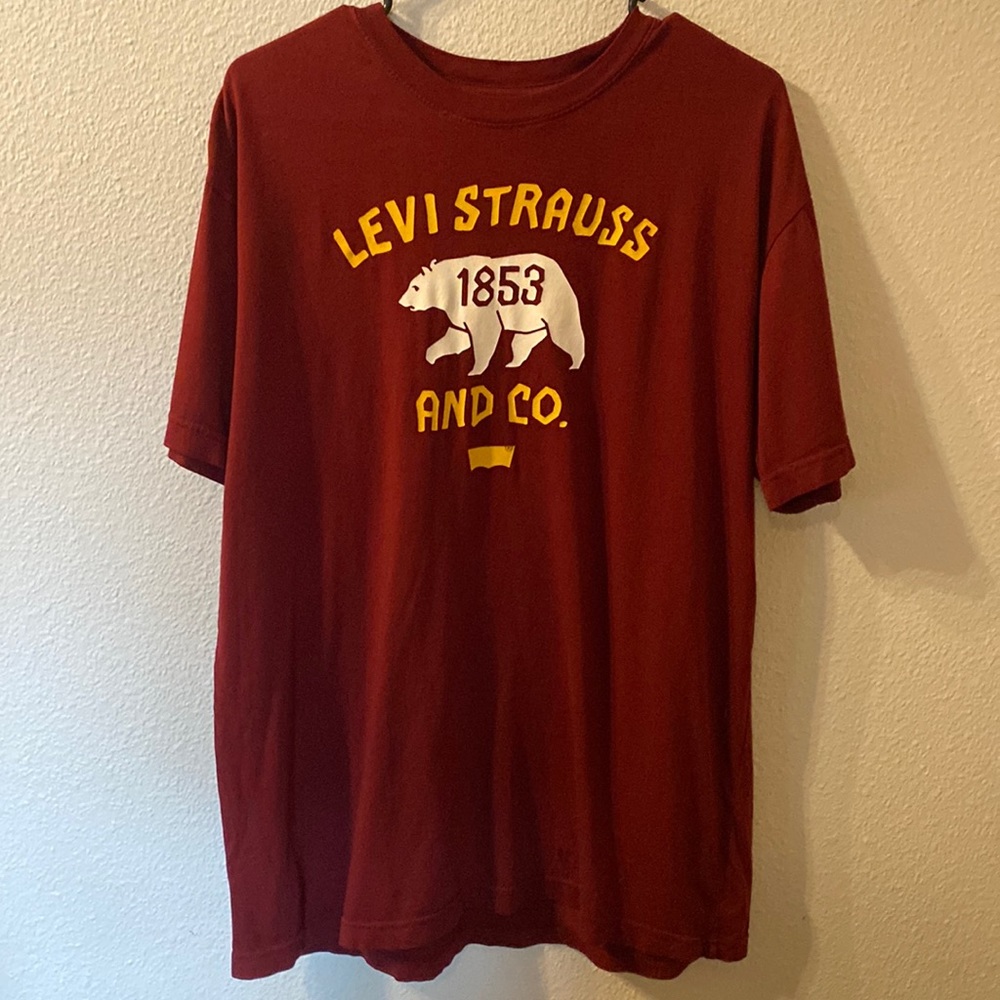 Levis graphic cotton tee size XL